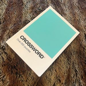 Crossword Puzzle Book